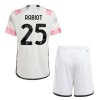 Maglia ufficiale Juventus Rabiot 25 Trasferta 2023-24 per Bambino